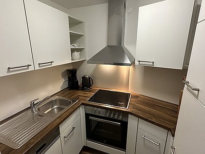 Küche im Appartement 3